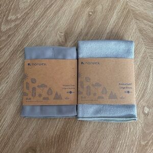 Norwex Gray Window and EnviroCloth Set